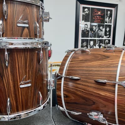Sonor Vintage Series 13/16/22 3pc. Drum Kit Rosewood Semi-Gloss with mount image 1