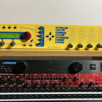 Waldorf Micro Q Rackmount Synthesizer 1999 - 2011 - Yellow