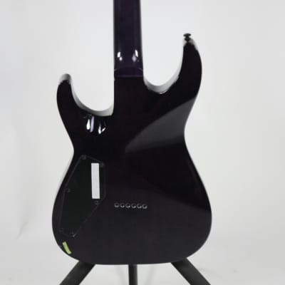 Used LTD H-200 FM Electric Guitars Purple image 2