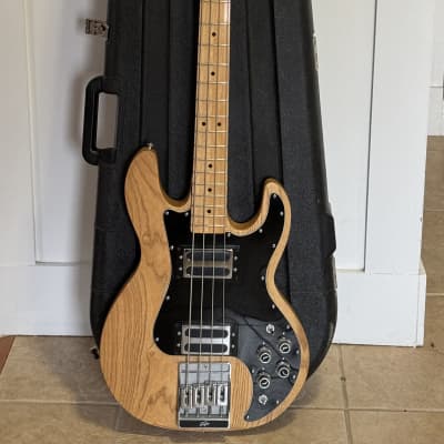 Peavey T-20 FL 1980s Natural Fretless Bass Rare OHSC | Reverb