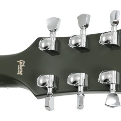 Gibson Custom Shop Les Paul Custom Axcess Floyd Rose Olive Drab with CustomBuckers 2024 image 5