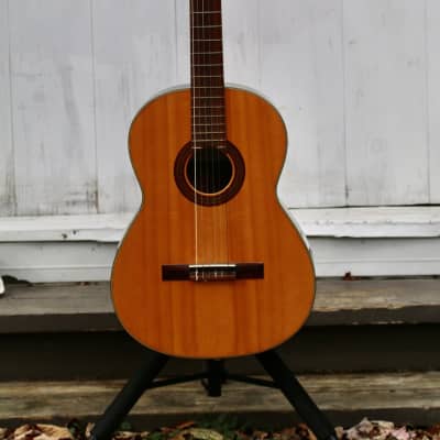 Vintage 1970 Ventura V-1588 Classical Guitar Spruce Top w Indian Rosewood  Back & Sides + Case MIJ Ja | Reverb