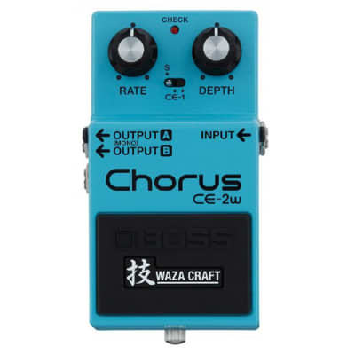 Reverb.com listing, price, conditions, and images for boss-ce-2w-chorus-waza-craft