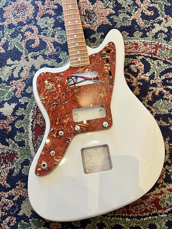 Fender Parts Jazzmaster Left Handed - white | Reverb