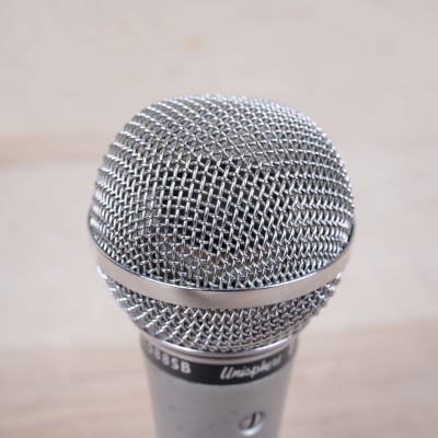 Shure Unisphere B 588SB Dynamic Microphone 1970s Silver Vintage Mic image 11