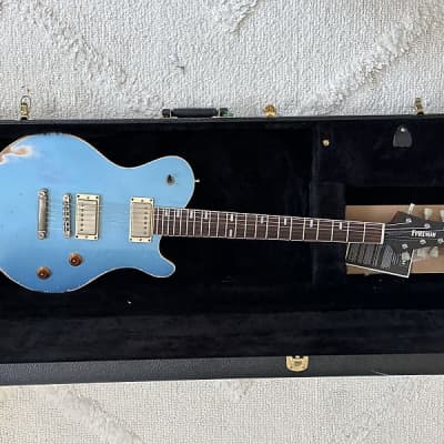 Friedman Metro D 2019 Electric Guitar  - Metallic Blue Relic image 2