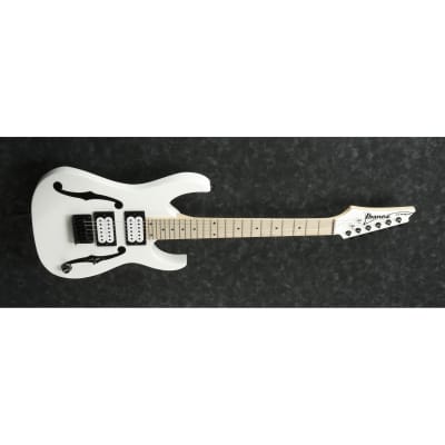 Ibanez PGMM31WH Paul Gilbert Signature Guitar (22.2" scale) - White image 3