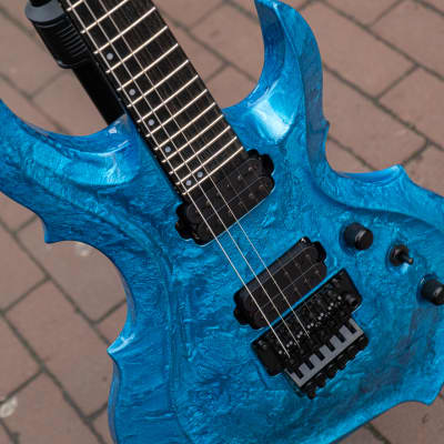 ESP Original Series FRX in Liquid Metal Blue image 4
