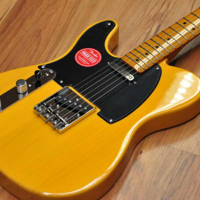 Squier Classic Vibe 50’s Telecaster Left Hand MN  Butterscotch Blonde image 4