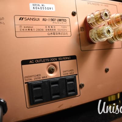 Sansui AU-α907 Integrated Amplifier in Excellent Condition image 21