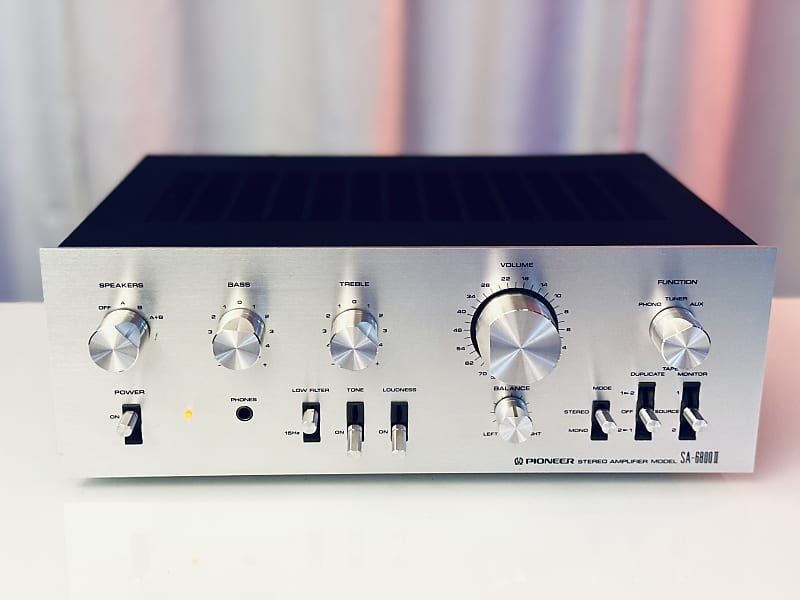 パイオニア・レトロアンプ！モデル・ＳＡ-６８００Ⅱ！ PIONEER SA-6800 II STEREO AMPLIFIER Maintenance Repair