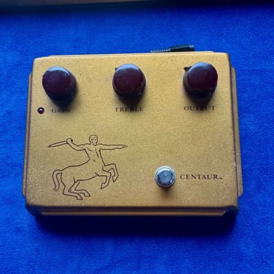 Reverb.com listing, price, conditions, and images for klon-centaur-gold-horsie