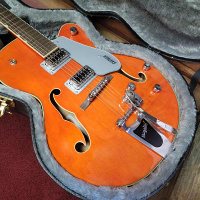 2021 Gretsch G5420T Electromatic Hollowbody (Pre-Owned) - Transparent Orange w/ Bigsby image 21