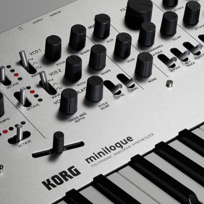 Korg Minilogue Polyphonic Analog Synthesizer - Decksaver Kit image 10