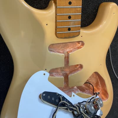 Fender Fender American Vintage '57 Stratocaster USA 2001 - vintage white image 11