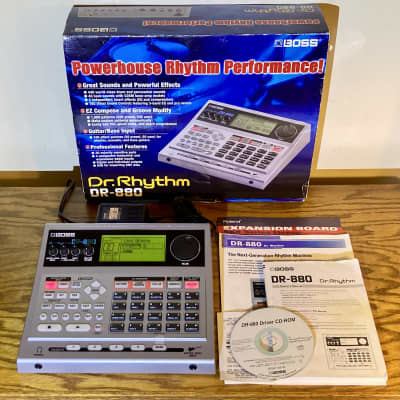 Boss DR-880 Dr. Rhythm Mint In Box w/Extras! Drum Machine