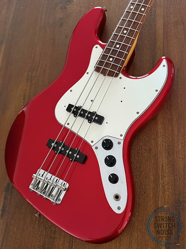 Fender Jazz Bass, Candy Apple Red, 2010, Made in Japan | Reverb