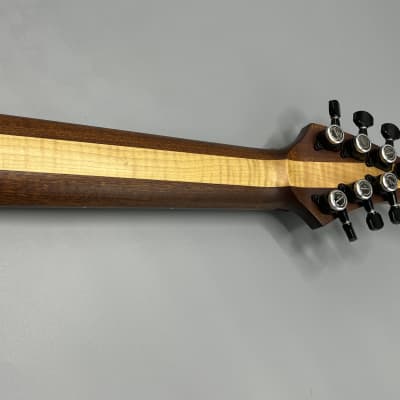 RAN Guitars Crusher 7 String Baritone 2013 - Boire body, Bubinga fretboard image 17