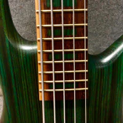 Warwick Streamer LX (Masterbuilt) 2017 Green w/matching pickup cover and knobs image 7