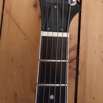 Gaskell Guitar Australia left handed custom Explorer electric with hard case image 4