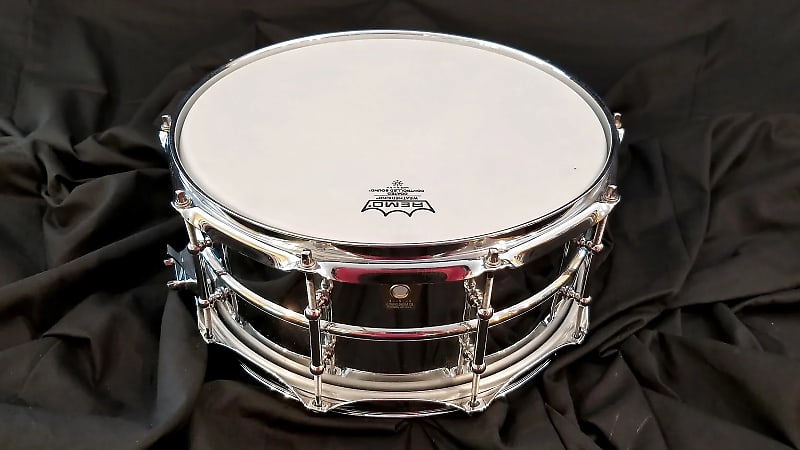Ludwig LB402BTWM Brass Edition Supraphonic 6.5x14" Snare Drum with Tube Lugs, and P-86 Millennium Strainer image 1