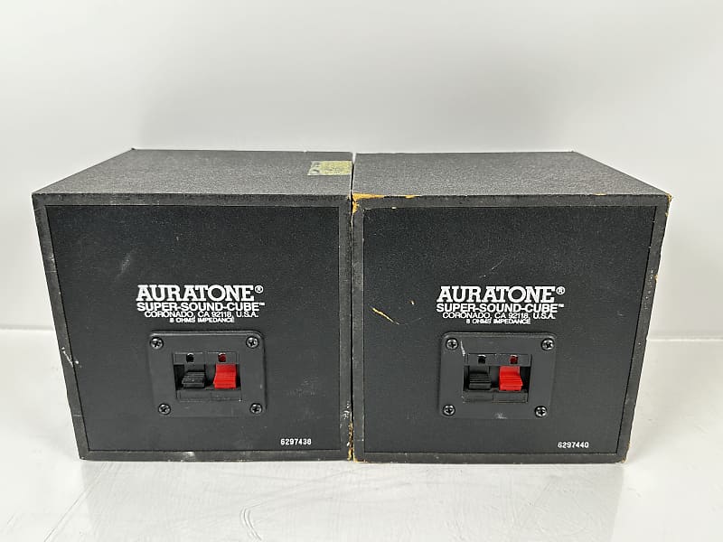 Auratone Super Sound Cube Studio Reference Monitor Speakers