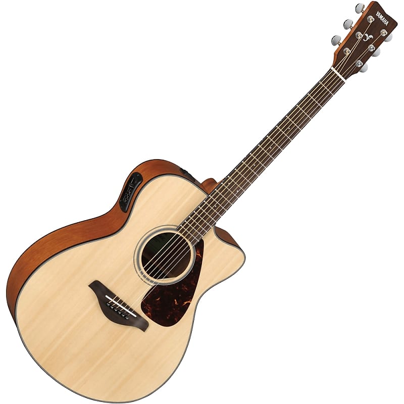 Yamaha FSX800C Concert Acoustic/Electric Guitar — Natural image 1