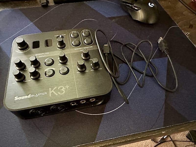 Soundblaster K3+ Audio Interface/DAC 2022 Black Reverb