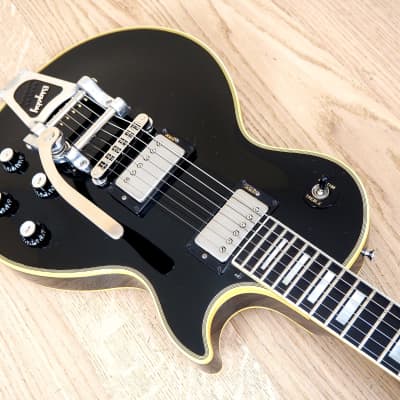 1986 Gibson Les Paul Custom Black Beauty w/ Bigsby Tim Shaw PAFs & Case image 10