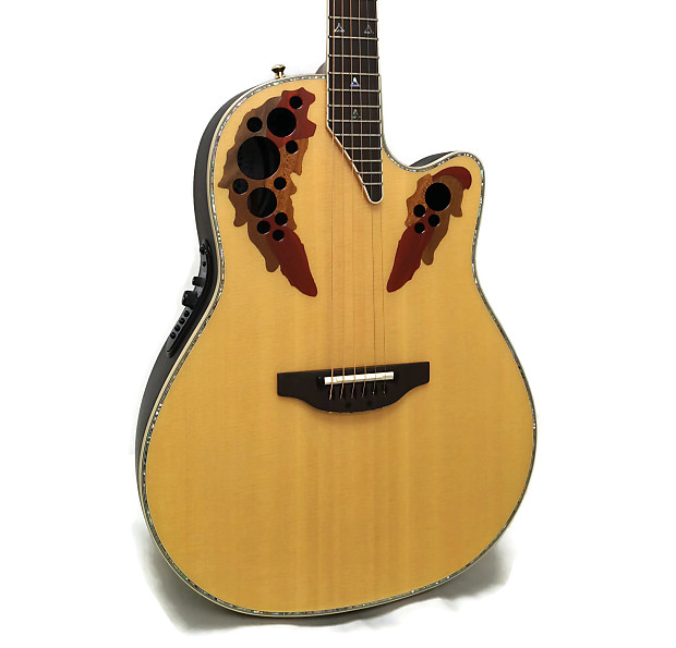 ブランド品専門の Ovation Custom Elite C2078AX Deep Contour Acoustic-Electric ギター