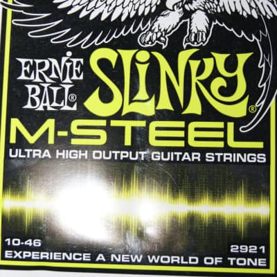 Ernie Ball 2921 M Steel 10-46 regular slinky electric guitar strings image 3