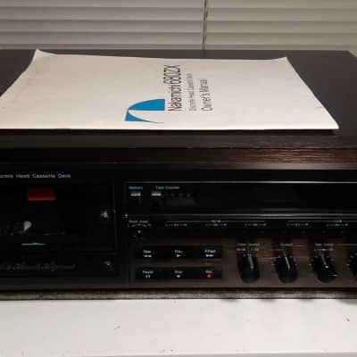 1981 Nakamichi 680ZX 3-Head Auto Azimuth Stereo Cassette Deck Newly Serviced 10-2021 Excellent #206 image 1