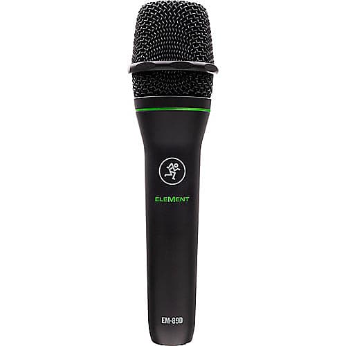 Mackie EM-89D EleMent Series Handheld Cardioid Dynamic Vocal Microphone image 1