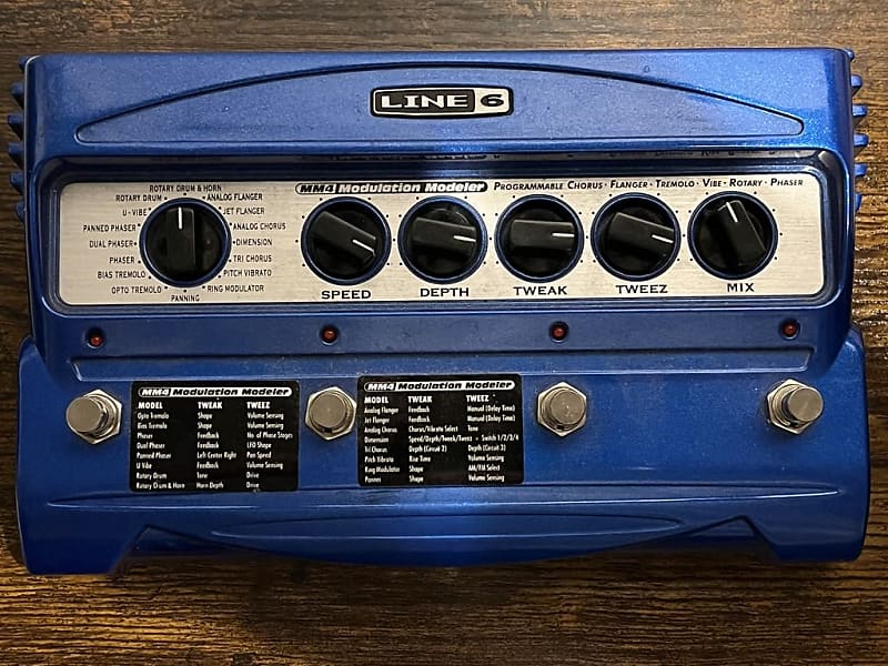 Line 6 MM4 Modulation Modeler Pedal | zZounds