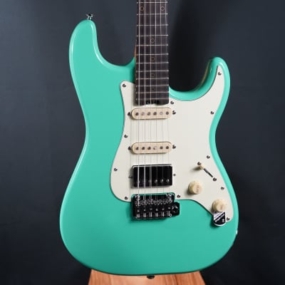 Schecter Nick Johnston Traditional H/S/S Atomic Green Electric Guitar B-Stock image 1