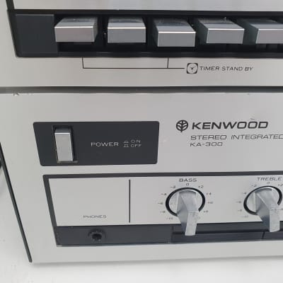 Kenwood KA-300 Amplifier - KX-400 Cassette deck - KT-400 Tuner - Nice Serviced set image 8