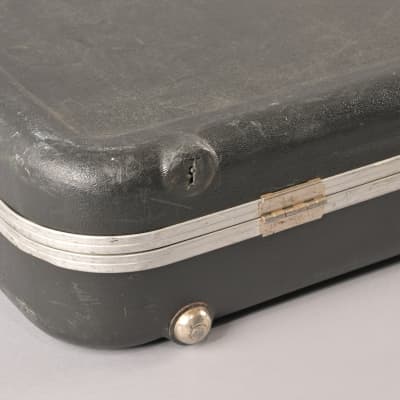 1977 1978 1979 1980 1981 Vintage Fender Stratocaster Telecaster Molded Plastic Guitar Black CASE USA 1970s image 11