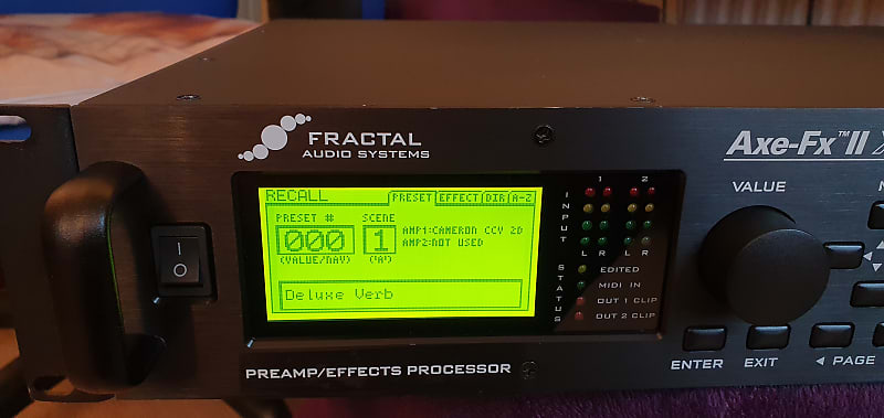 Fractal Audio Axe-FX II XL+ Preamp/Effects Processor