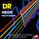 DR Strings Hi-Def Neon Red Electric Light NRE9