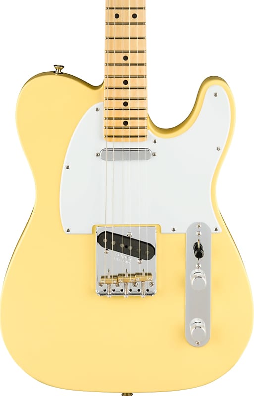 Fender American Performer Telecaster Electric Guitar Maple FB, Vintage White image 1