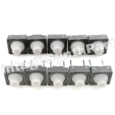 10 x  Front panel pushbutton tact switches for Roland  MC-50 Mc50 Micro Composer