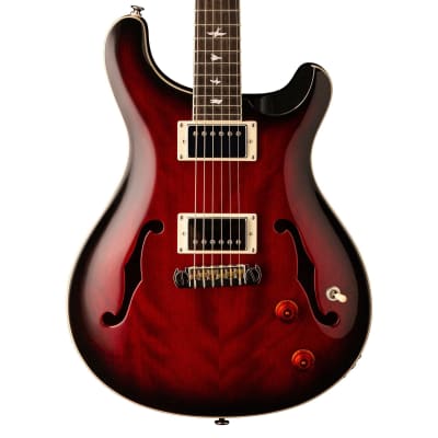 Paul Reed Smith PRS SE Hollowbody Standard Electric Guitar Fire Red Burst w/ Ha image 1