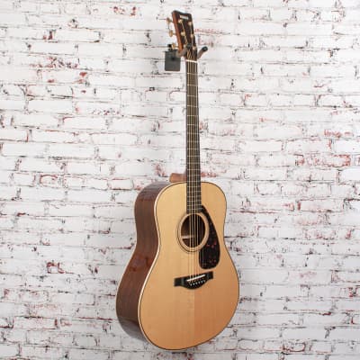 USED Yamaha LL26R Handcrafted Acoustic Guitar Natural image 4