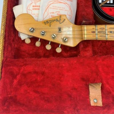 Fender Mandoline Guitar - RARE SERIAL #00005, Mandocaster 1956 - Blonde Finish, SERIAL #00005 image 7