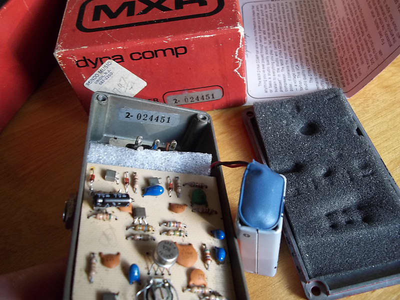MXR Vintage 1977 DynaComp Compressor RCA Can IC Used | eBay