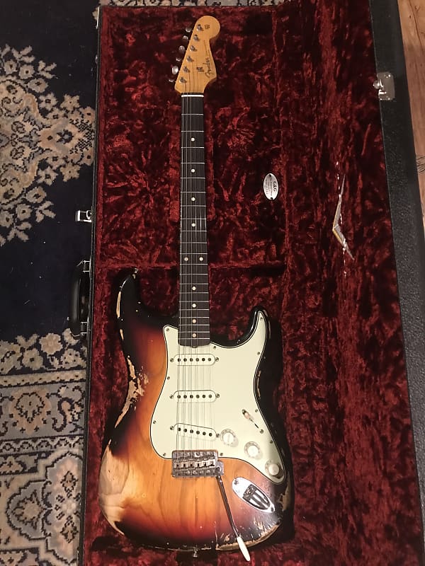 Fender Custom Shop LTD NAMM Stratocaster 2017 Sunburst Heavy | Reverb