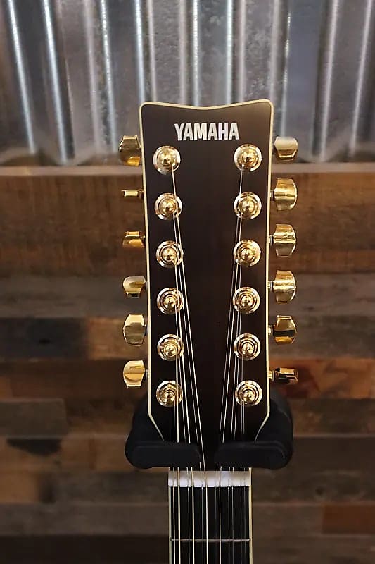 Yamaha LL16-12 Jumbo Acoustic Guitar Natural | Reverb