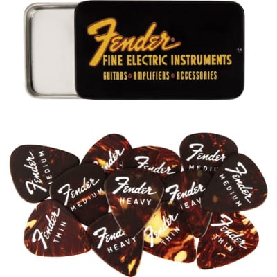 Fender Fine Electric Pick Tin - 12 Pack image 6