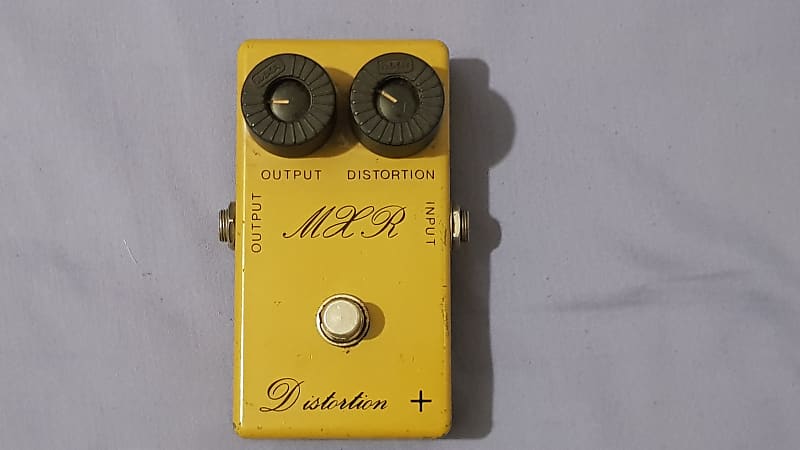 MXR MX-104 Script Distortion + - Original Script 1977