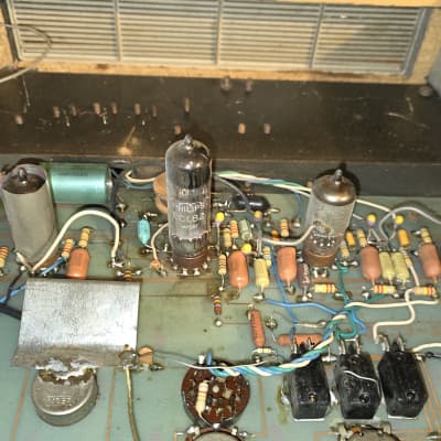 Corland K405 RARE vintage tube amp mixer tape echo made in Italy image 8